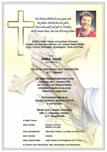 Parte von Anna Haas