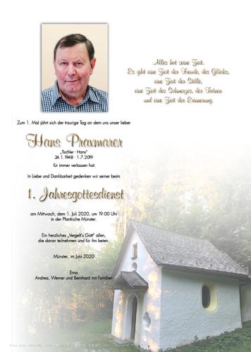 Parte von Hans Praxmarer