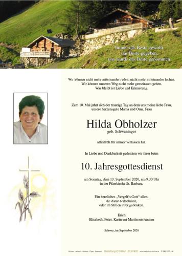 Parte von Hilda Obholzer
