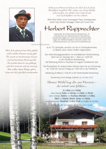 Parte von Herbert Rupprechter