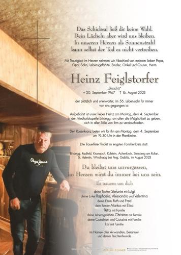 Parte von Heinz Feiglstorfer