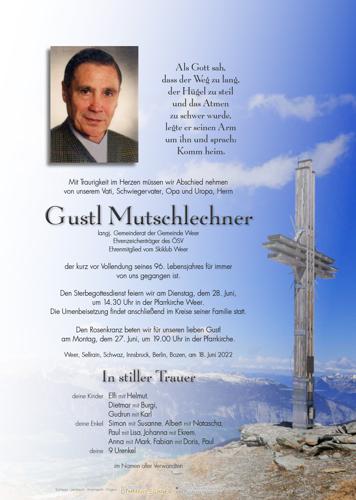 Parte von Gustl Mutschlechner