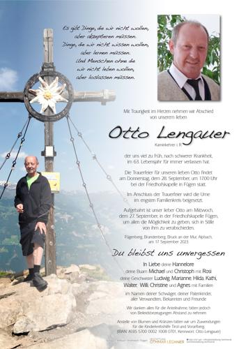 Parte von Otto Lengauer