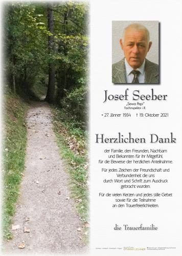 Parte von Josef Seeber