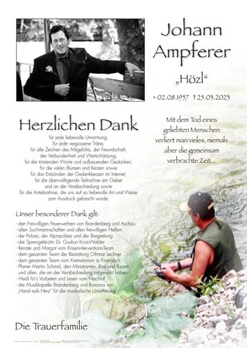 Parte von Johann Ampferer