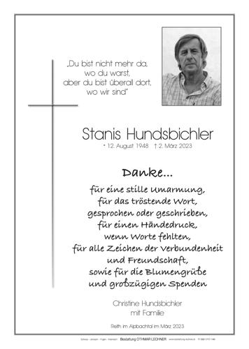 Parte von Stanislaus Hundsbichler