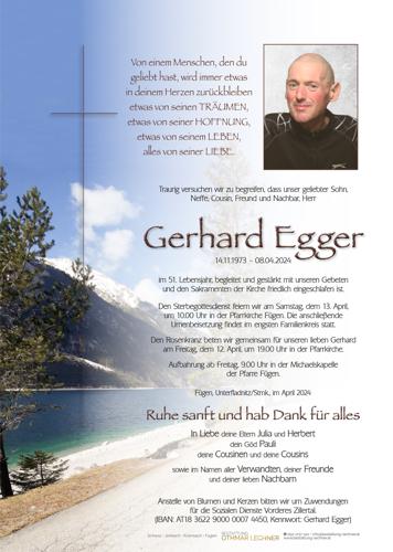 Parte von Gerhard Egger