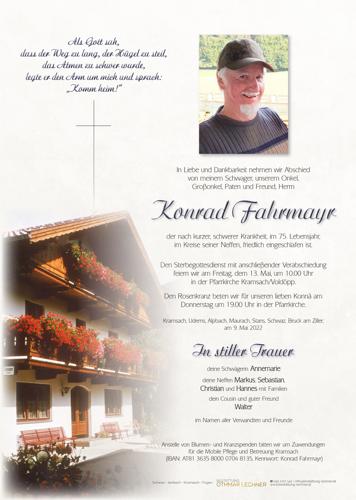 Parte von Konrad Fahrmayr