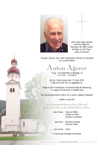 Parte von Anton Agerer