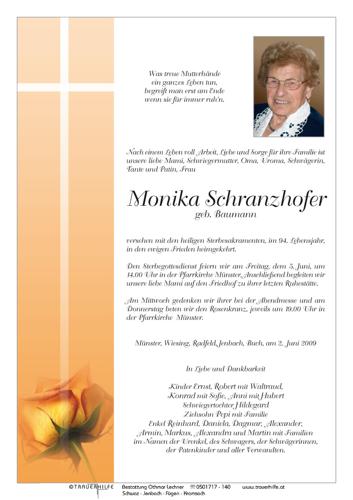 Parte von Monika Schranzhofer