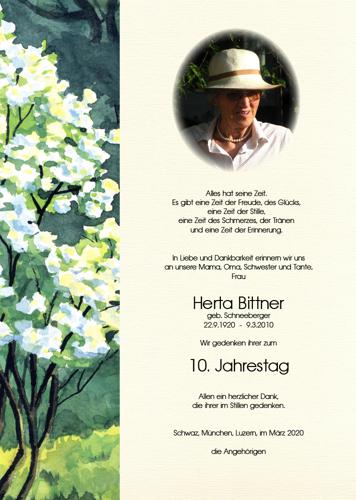 Parte von Herta Bittner