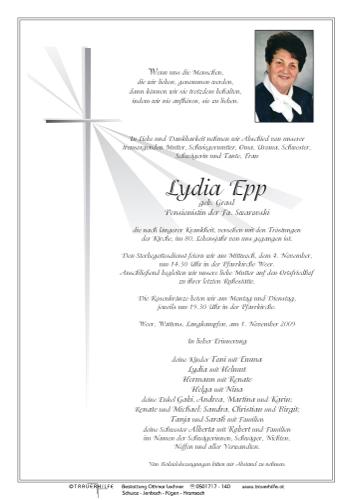 Parte von Lydia Epp