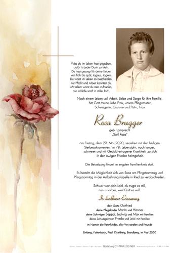 Parte von Rosa Brugger