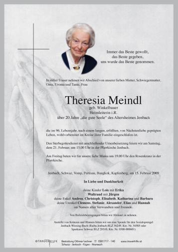 Parte von  Meindl Theresia Frau