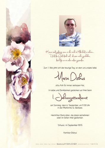 Parte von Maria Diskus