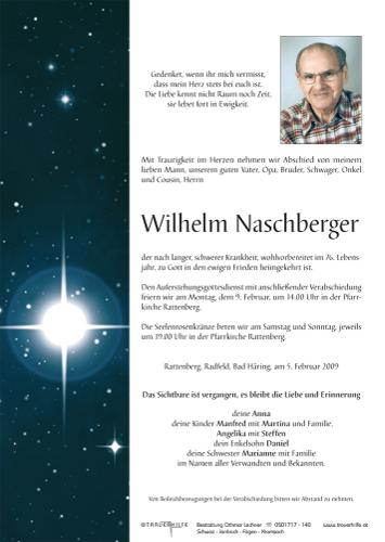 Parte von  Naschberger Wilhelm Herr