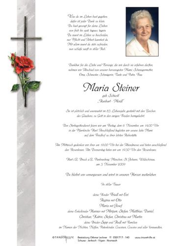 Parte von Maria Steiner