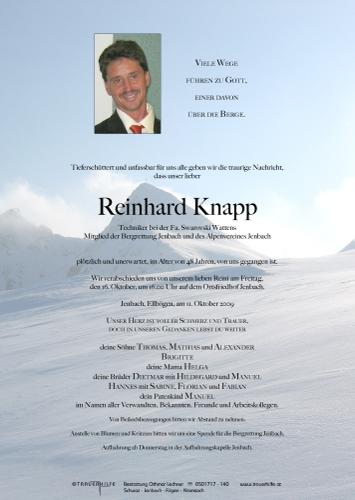Parte von Reinhard Knapp