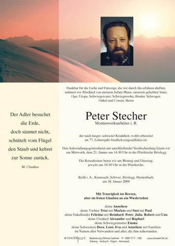 Parte von  Stecher Peter Herr