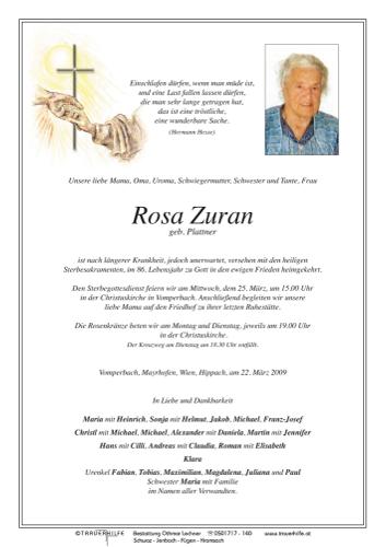 Parte von  Zuran Rosa Frau