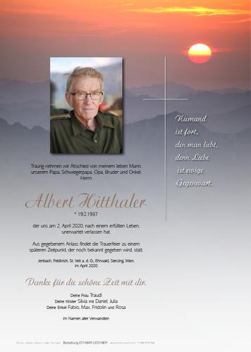 Parte von Albert Hitthaler
