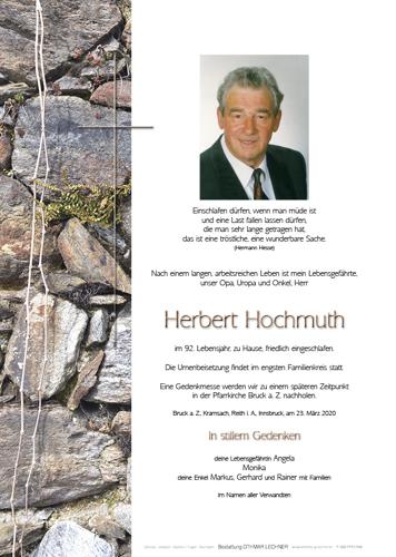 Parte von Herbert Hochmuth