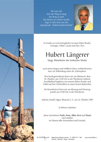 Parte von Hubert Längerer