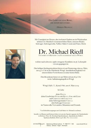 Parte von  Riedl Dr. Michael Herr