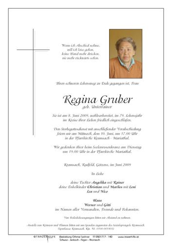 Parte von Regina Gruber