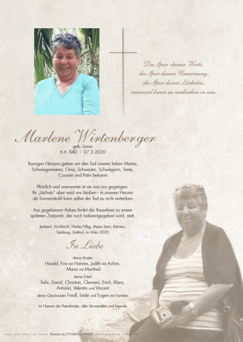 Parte von Marlene Wirtenberger