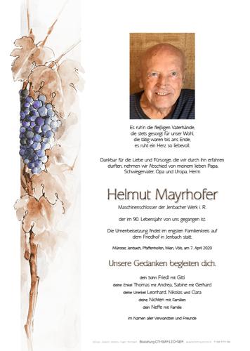 Parte von Helmut Mayrhofer