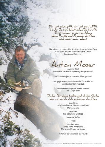 Parte von Anton Moser