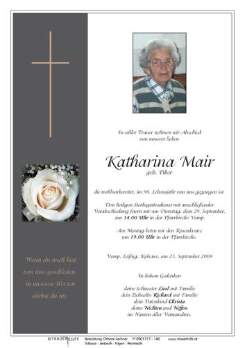 Parte von Katharina Mair