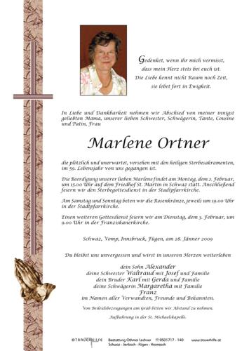 Parte von  Ortner Marlene Frau