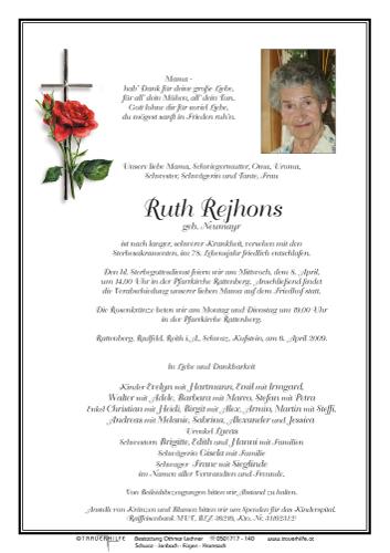 Parte von  Rejhons Ruth Frau