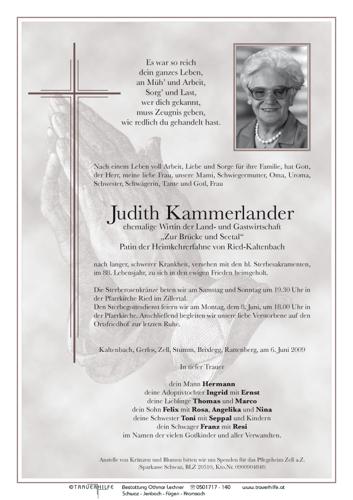 Parte von Judith Kammerlander