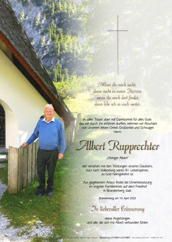 Parte von Albert Rupprechter