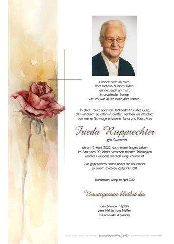 Parte von Frieda Rupprechter