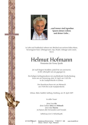 Parte von  Hofmann Helmut Herr