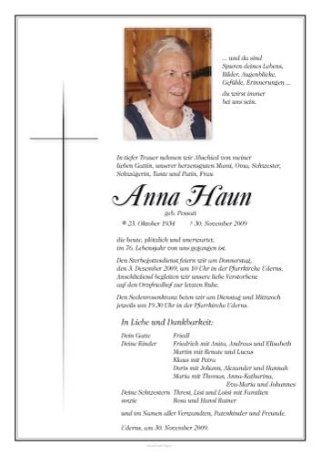 Parte von Anna Haun