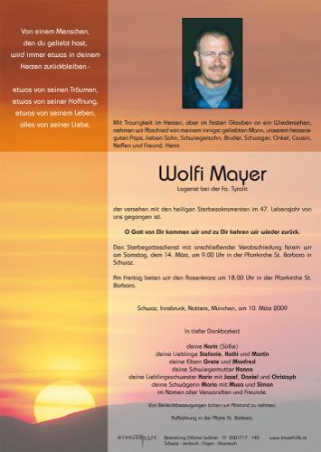 Parte von  Mayer Wolfgang Herr