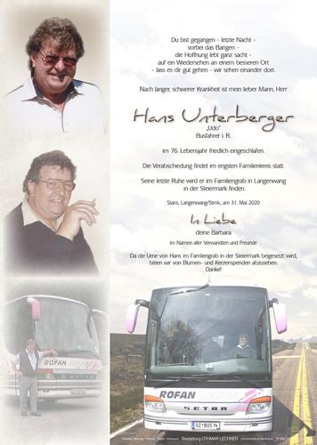 Parte von Johann Unterberger