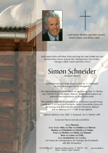 Parte von Simon Schneider
