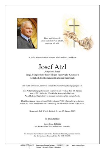 Parte von  Aztl Josef Herr