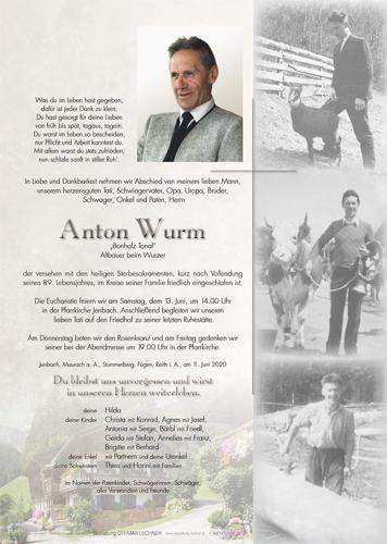 Parte von Anton Wurm