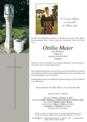 Parte von  Maier Ottilia Frau