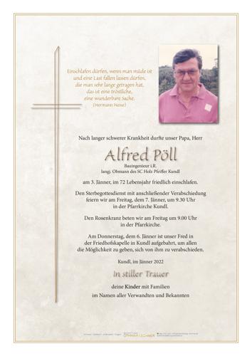 Parte von Alfred Pöll
