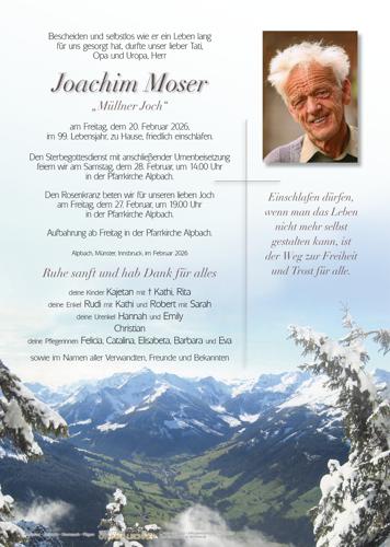 Parte von Joachim Moser