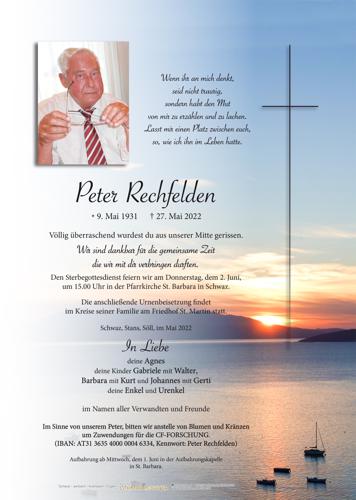 Parte von Peter Rechfelden