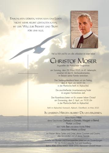 Parte von Christof Moser
